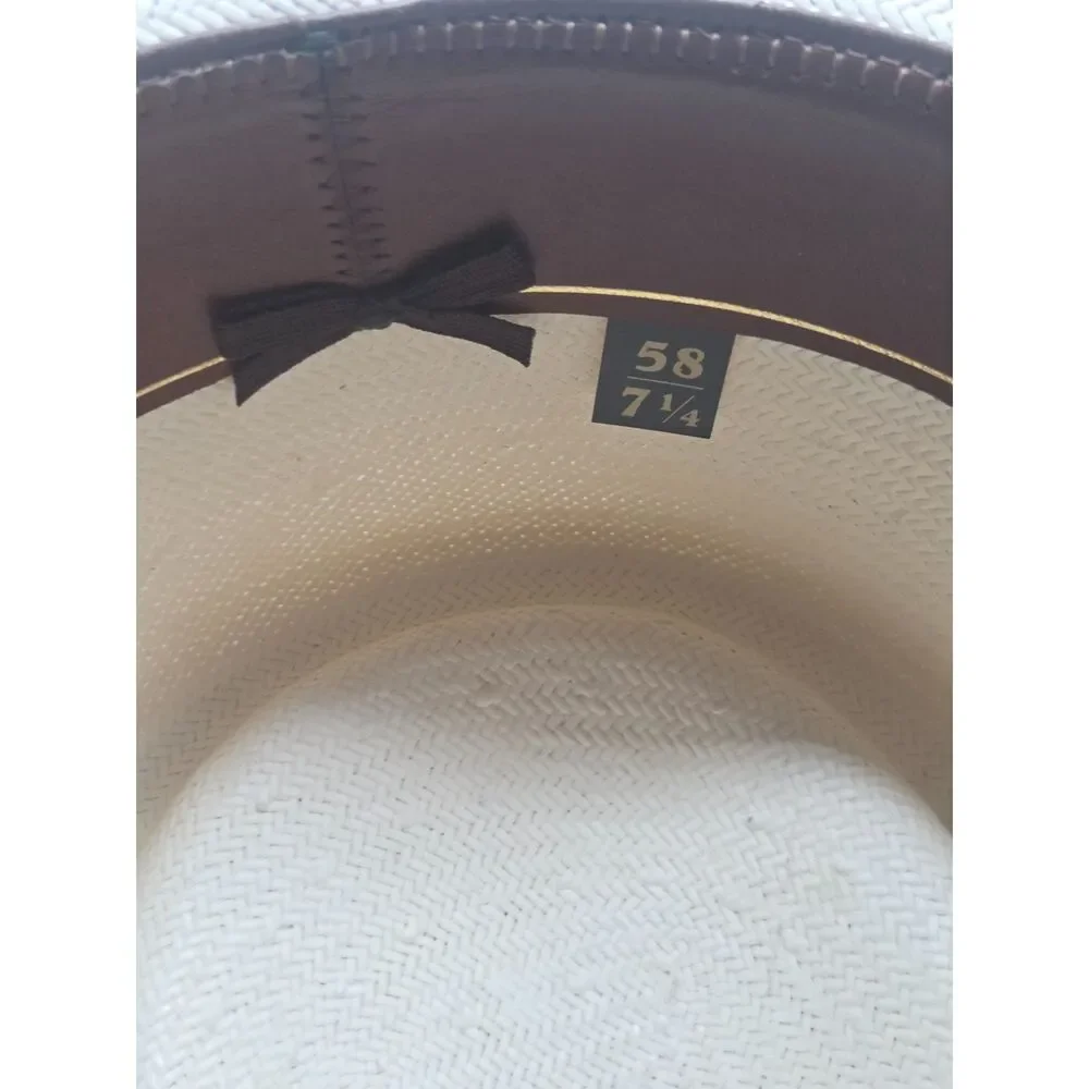 John B Stetson Royal Flush Straw Hat